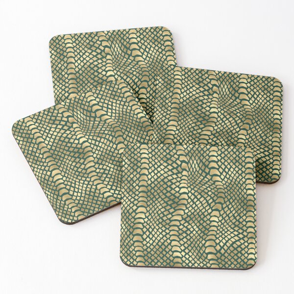 Item preview, Geometric Triangles With Colorful Seamless Pattern, Green Floral Patterns, Green and Emerald Colorful Pattern designed and sold by amrmab.