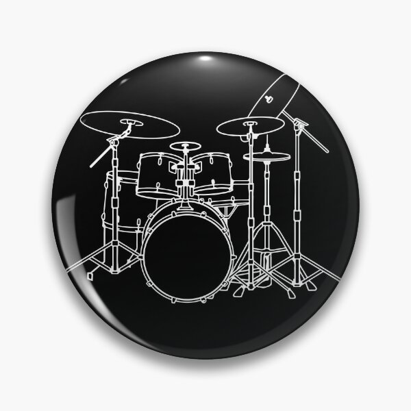 Item preview, Vintage Drummer - Drumming Drum Kit designed and sold by majuga.