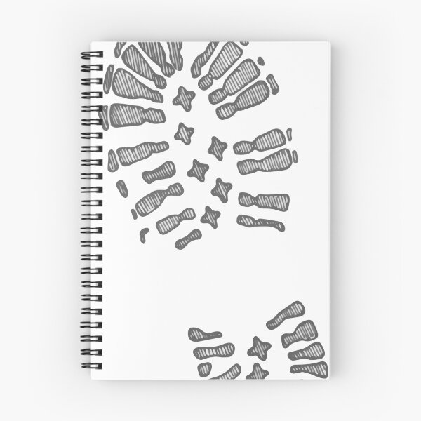 Item preview, hiking bootprint designed and sold by Meagan Hein.