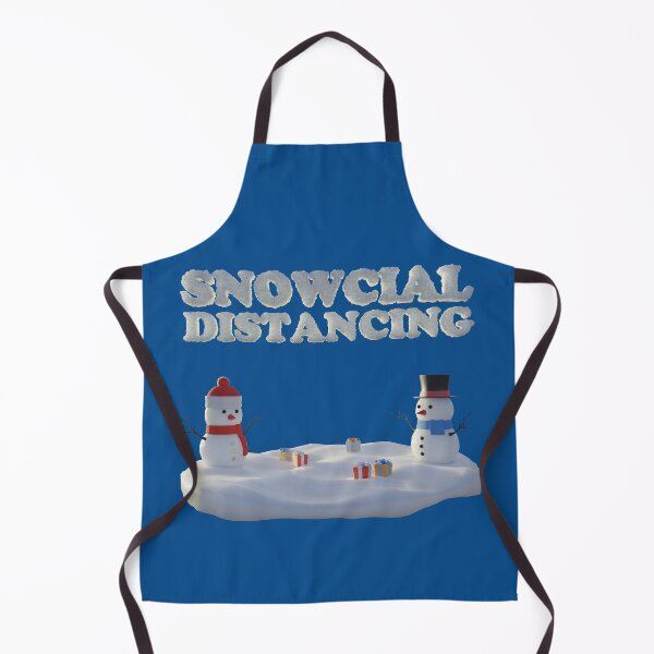 Item preview, Snowcial Distancing Funny Snowman designed and sold by RRiDesigns.