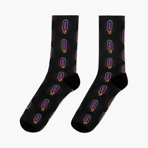 Item preview, Letter Q - Neon Outrun Retrowave Monogram Art designed and sold by dylanxh.
