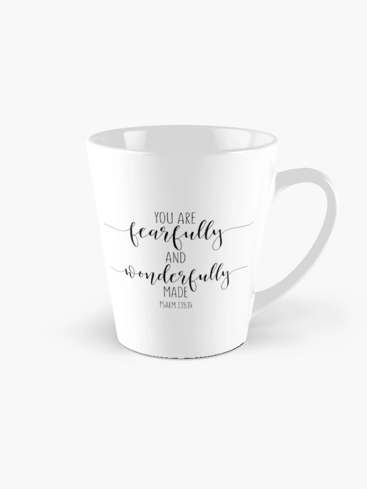 Bible Verse Ceramic Coffee Mug –