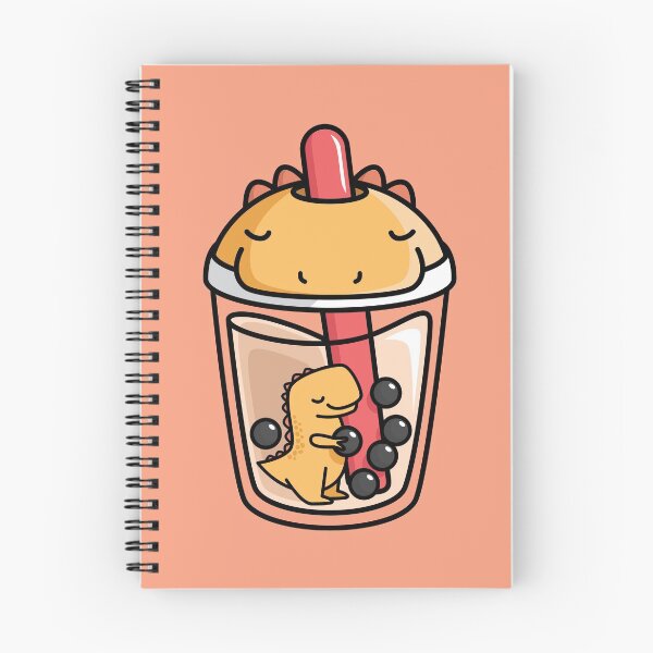 Item preview, Bubble Tea with Cute Kawaii T-Rex Inside designed and sold by BobaTeaMe.