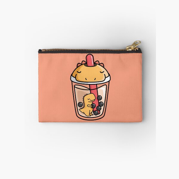 Item preview, Bubble Tea with Cute Kawaii T-Rex Inside designed and sold by BobaTeaMe.