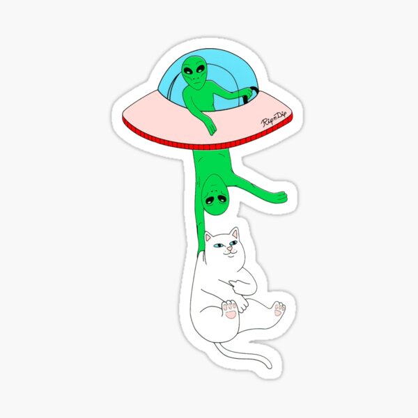extraterrestres et soucoupes volantes Sticker