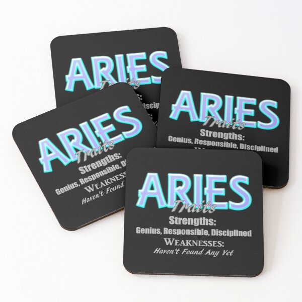 Item preview, Aries Zodiac Traits designed and sold by AFordhamDesigns.