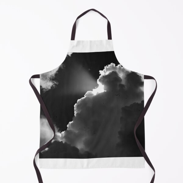 Item preview, Sun Birthing Cloud Black and White designed and sold by Quantumheart.