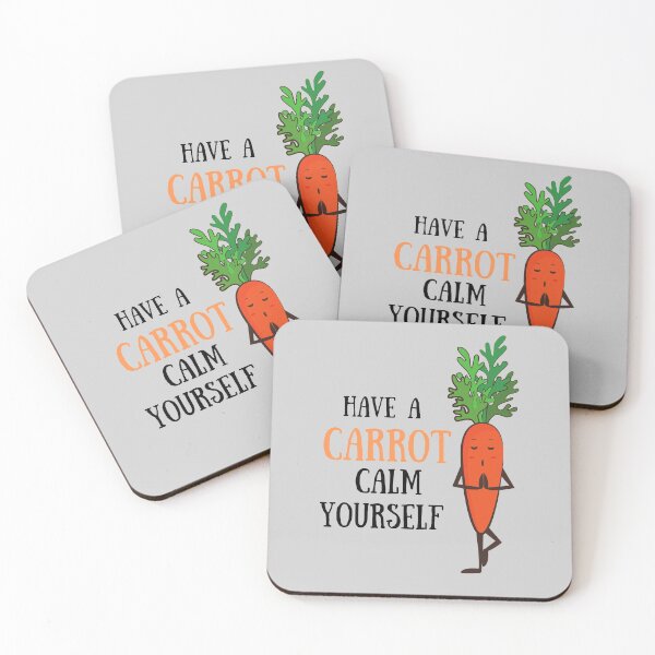 Item preview, Have a Carrot Calm Yourself designed and sold by MillenaryShop.