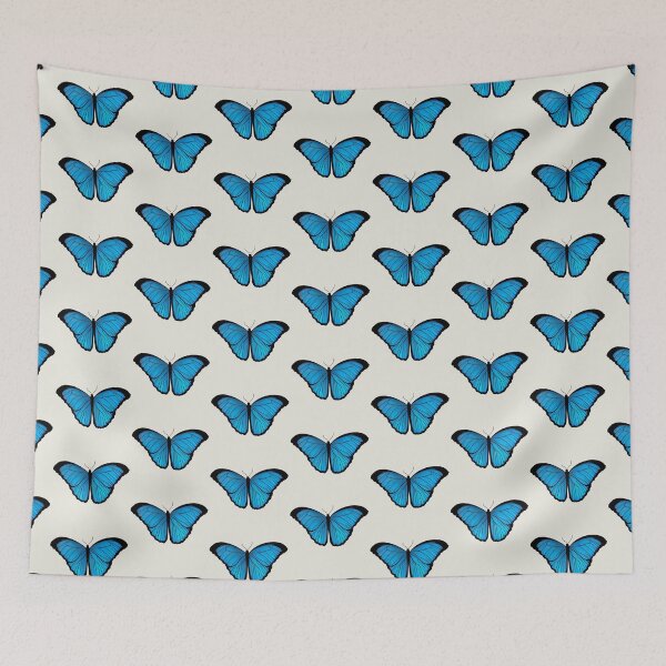 Item preview, Blue butterfly aesthetic cottagecore lepidopterology designed and sold by uchix.