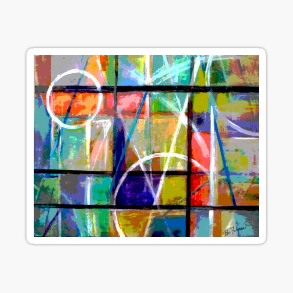 Bold Textures Sticker
