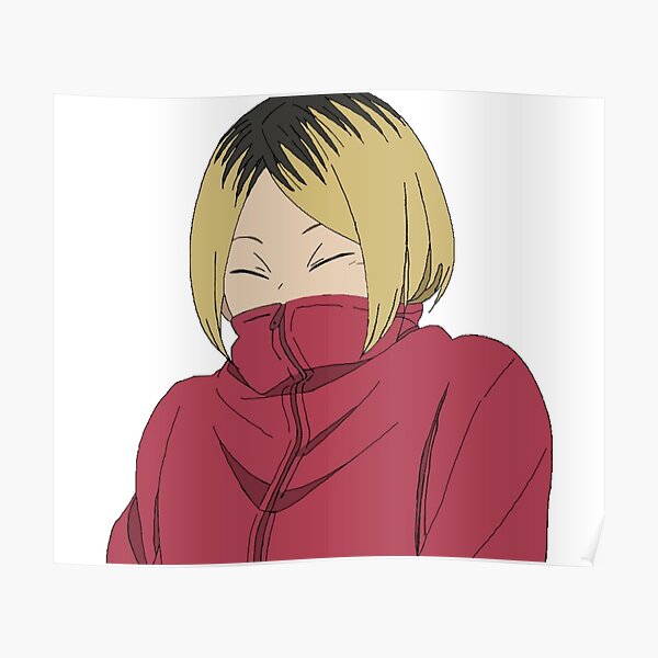 "Kenma Smiling" Poster for Sale by Jade-Jaded | Redbubble