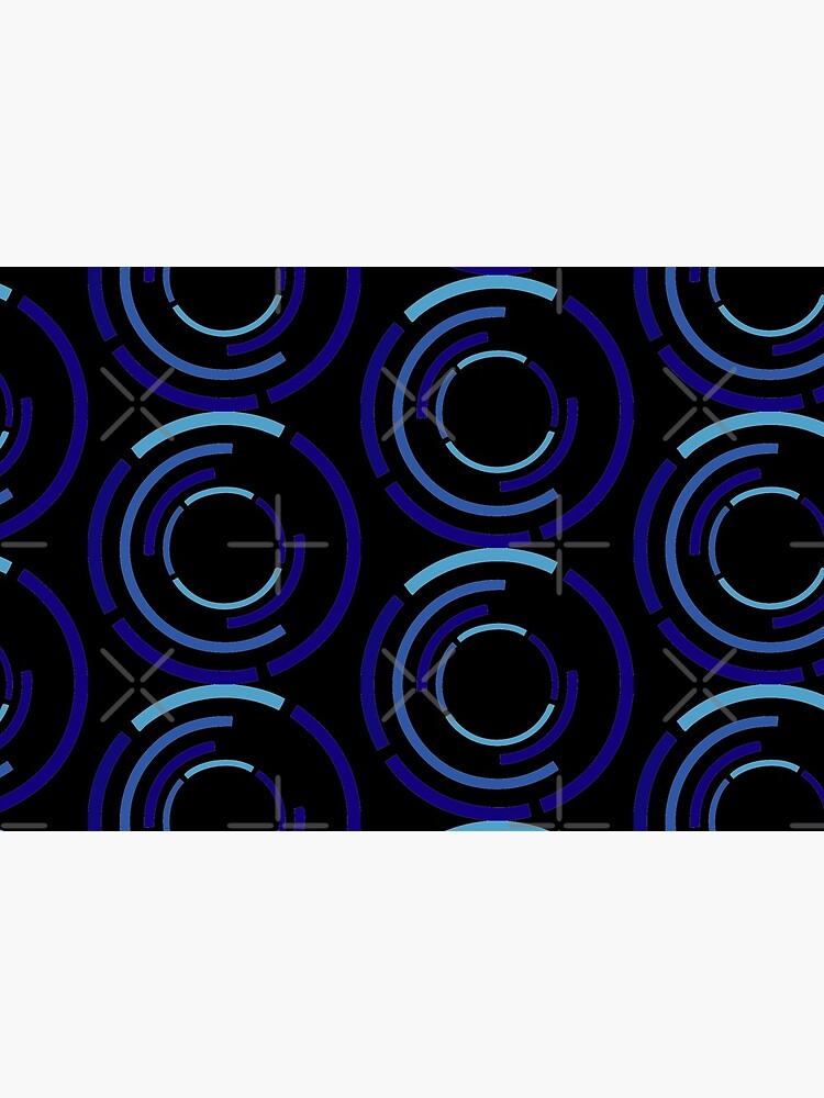 Circles Blue by that5280lady
