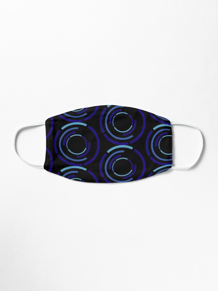 Alternate view of Circles Blue Mask