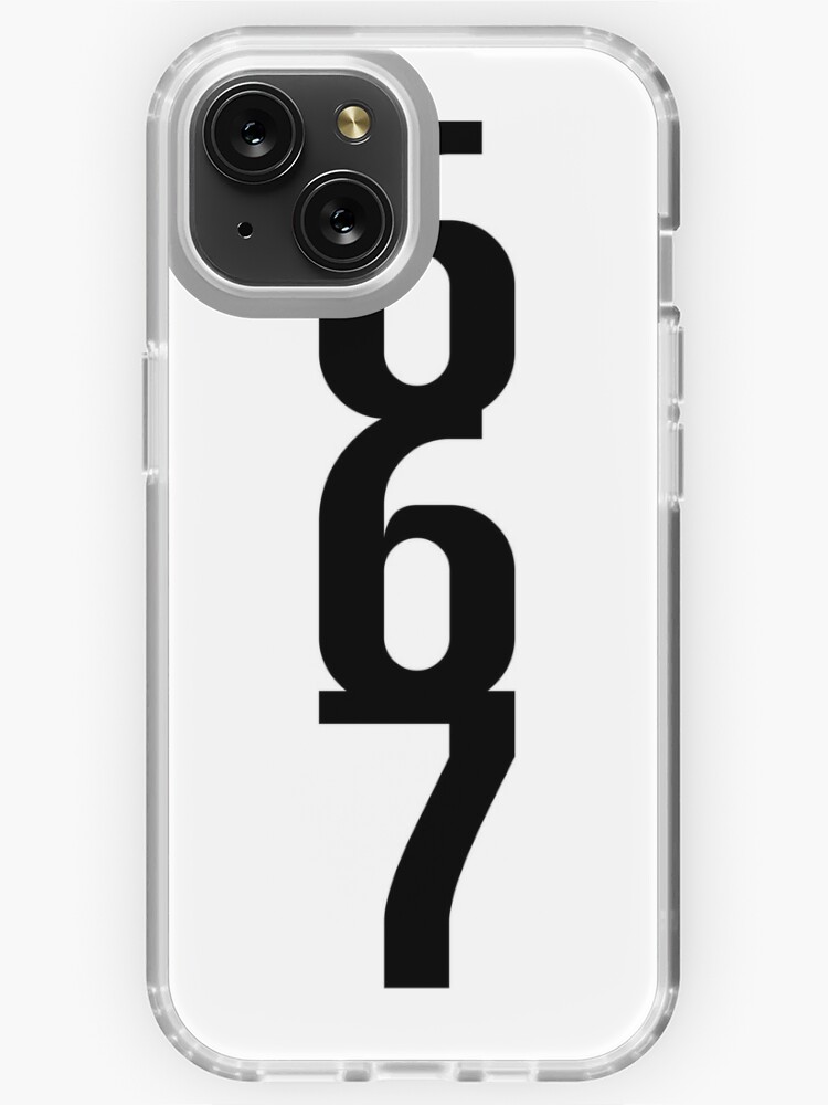 667 BLACK LOGO ⁶₆⁷ iPhone Case by buccistore