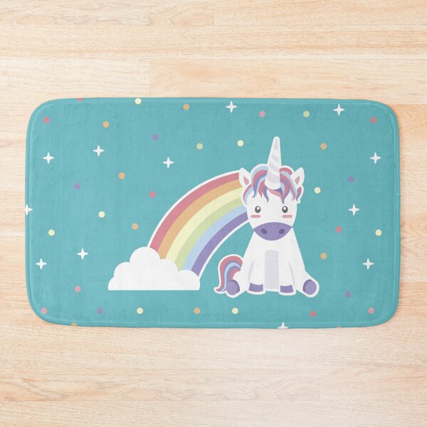 Item preview, Kawaii Unicorn Illustration designed and sold by latheandquill.