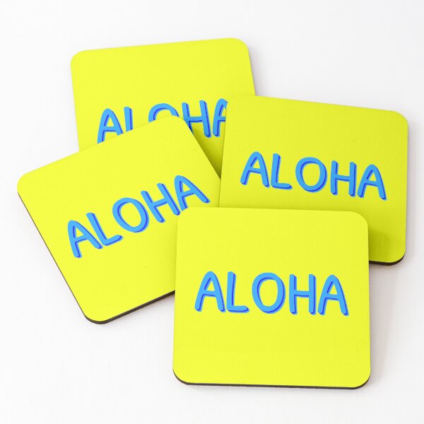 Item preview, Aloha | Yellow and Blue designed and sold by rsty11.