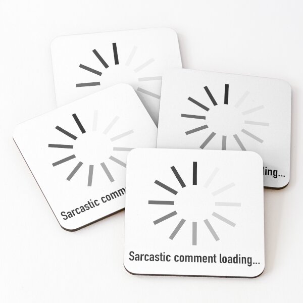 Item preview, Sarcastic Comment Loading... designed and sold by Elle  Hazlett.