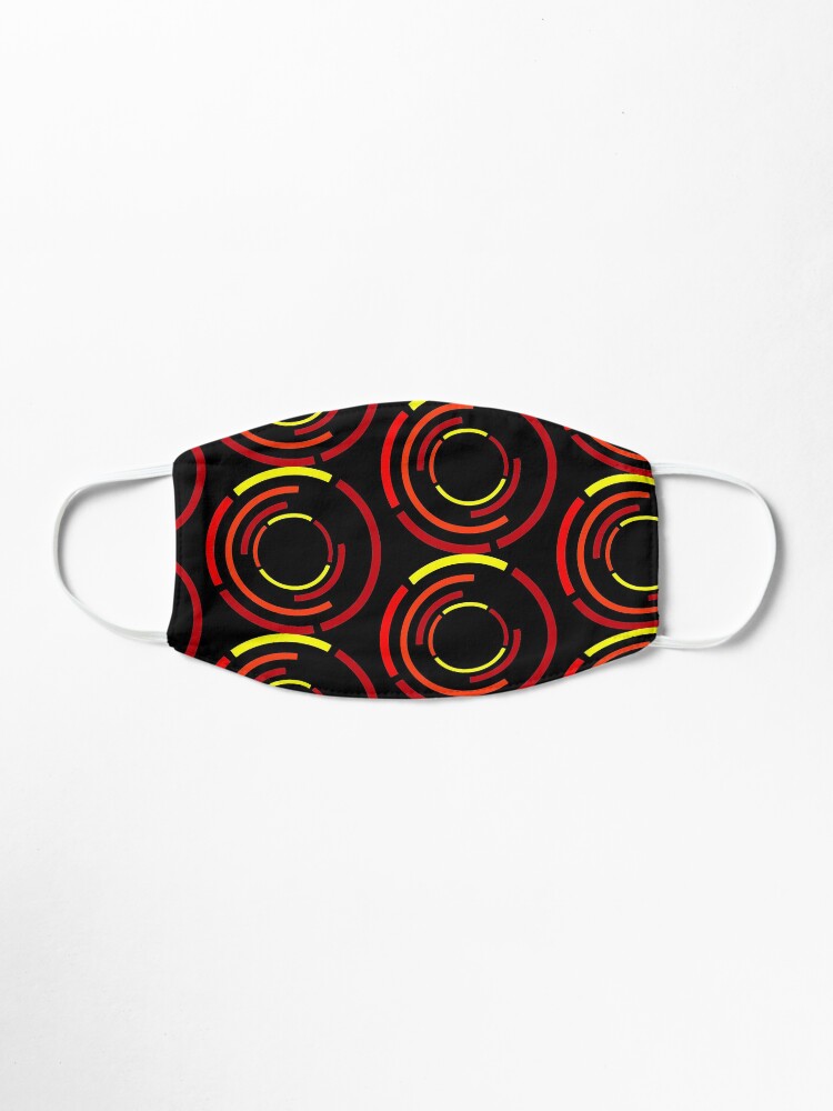 Alternate view of Circles Warm Mask