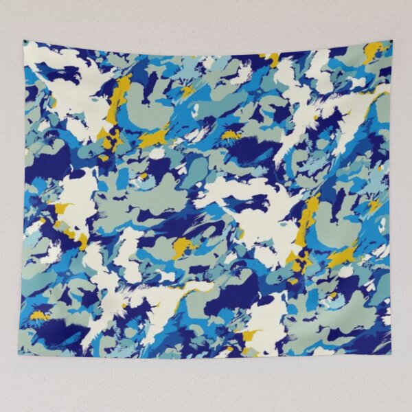 Item preview, Blue Sky Camo Print designed and sold by RocketshSD.