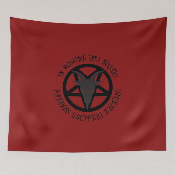 Item preview, In Nomine Dei Nostri | Dark Red | Satanic designed and sold by Godstomper.