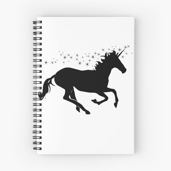Item preview, Unicorn Flight blk designed and sold by TwistedHareCo.