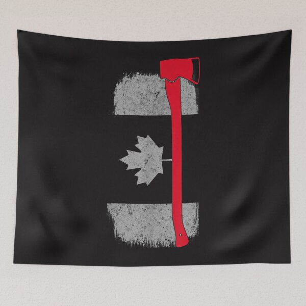 Item preview, Canadian Flag Canada Firefighter Maple Leaf  designed and sold by JackOwen65.