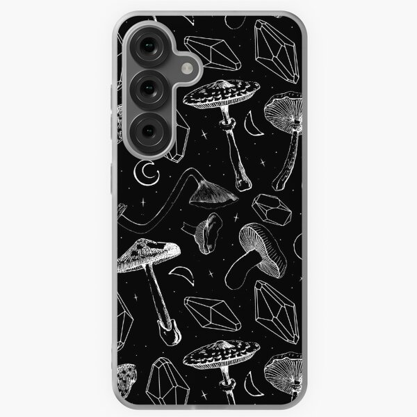 Item preview, Mushrooms Crystals and Moons designed and sold by paintedlife.