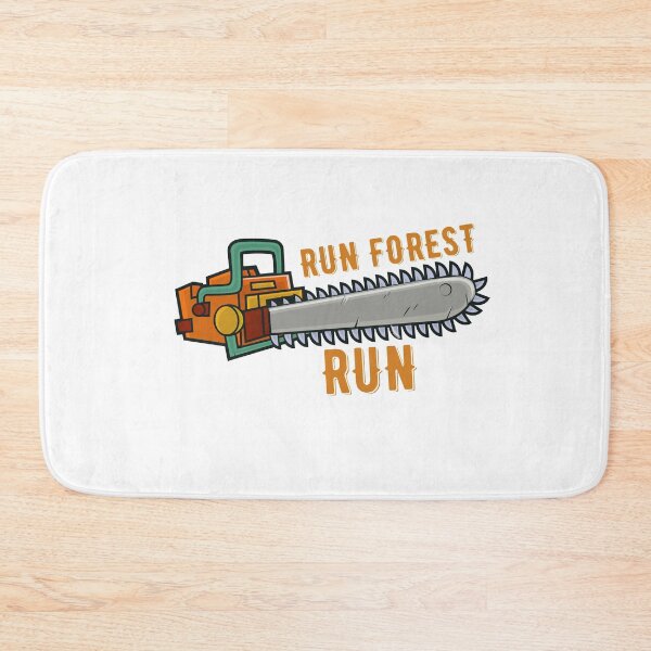 Item preview, Run Forest Run Lumberjack Chainsaw Joke designed and sold by Mytoonsquad.