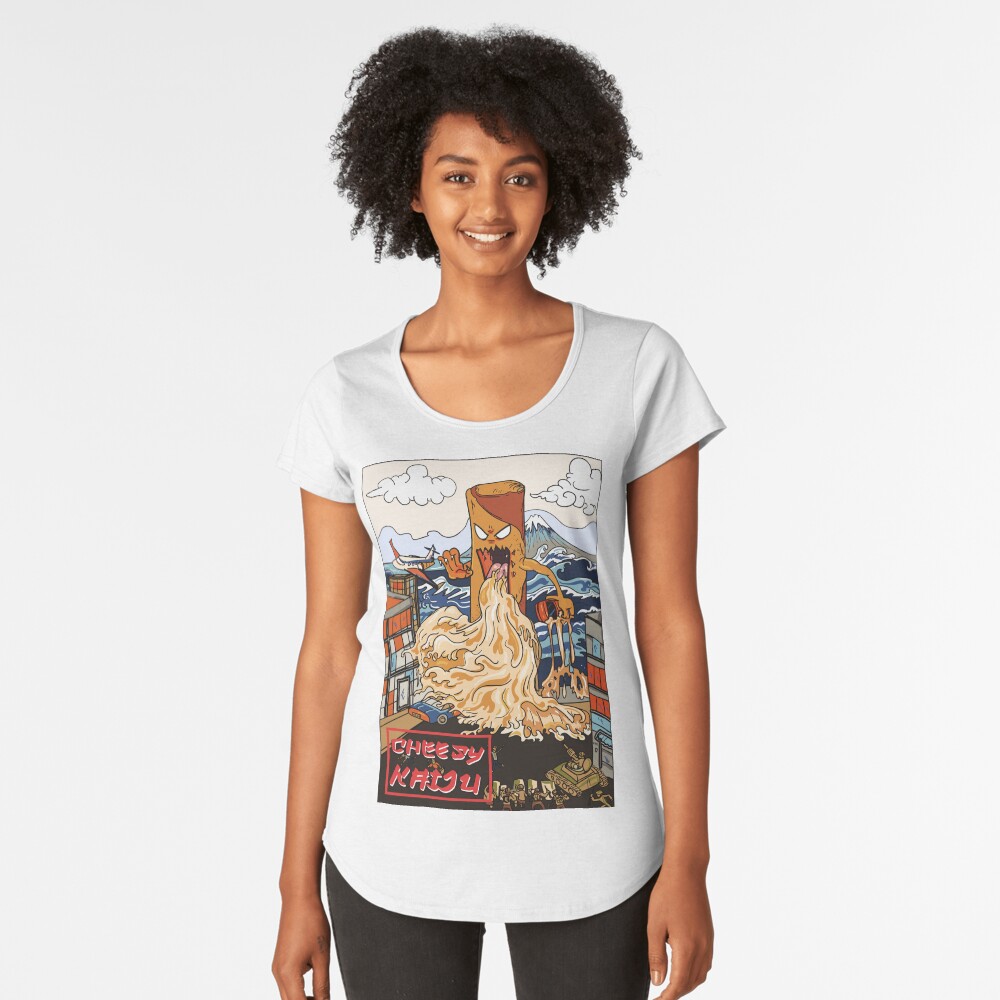 Item preview, Premium Scoop T-Shirt designed and sold by HanaDesign63245.
