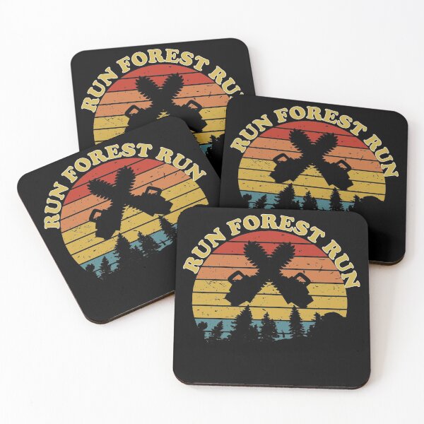 Item preview, Run Forest Run Lumberjack Chainsaw Joke designed and sold by Mytoonsquad.
