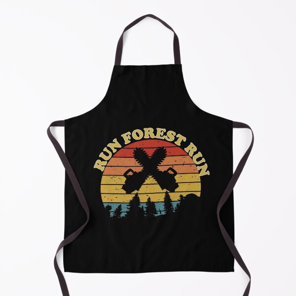 Item preview, Run Forest Run Lumberjack Chainsaw Joke designed and sold by Mytoonsquad.