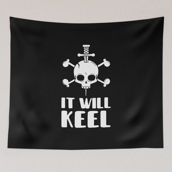 Item preview, It Will Keel Blacksmithing Skull designed and sold by bradycarstens.