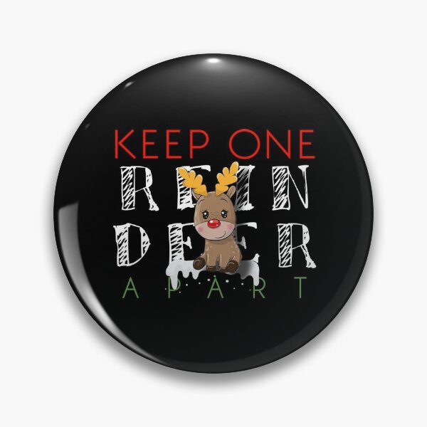 Item preview, Christmas keep one distance apart designed and sold by ExocetMerch.