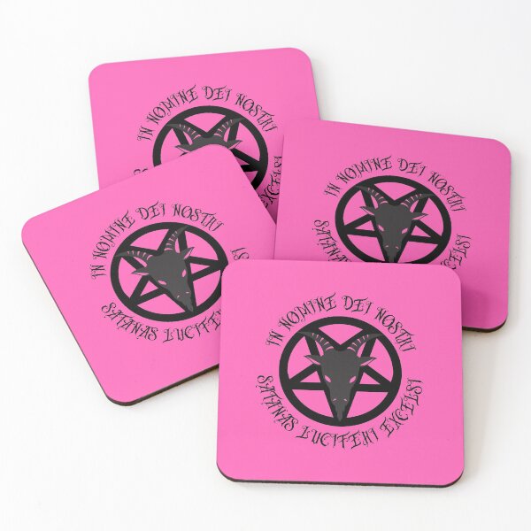 Item preview, In Nomine Dei Nostri | Pink | Satanic designed and sold by Godstomper.