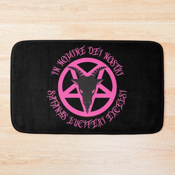 Item preview, In Nomine Dei Nostri | Pink Pentagram | Satanic designed and sold by Godstomper.