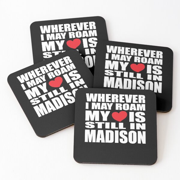 Item preview, My home and heart is in Madison designed and sold by RoguePixel.