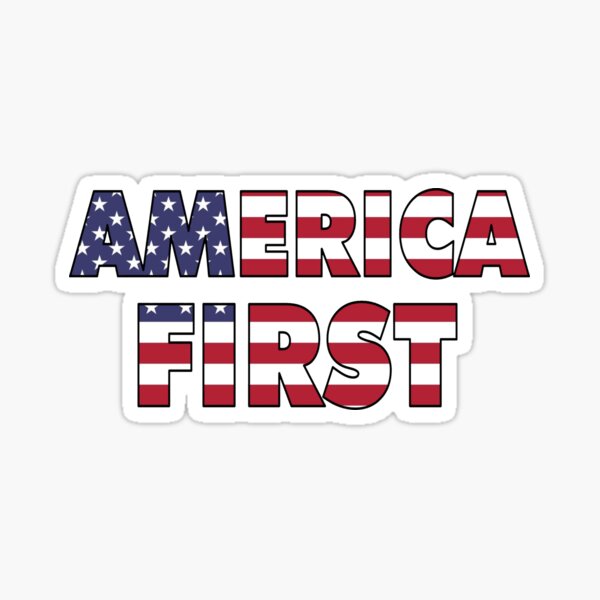 Item preview, America First designed and sold by USAFirst1776.