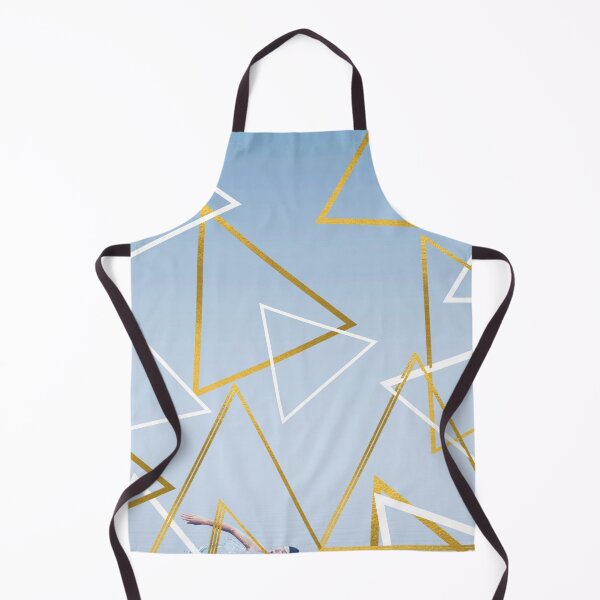 Item preview, Beautiful Bright Triangular Design with Calm Blue Background designed and sold by shopsimply.