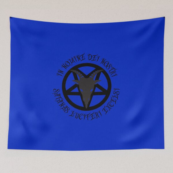 Item preview, In Nomine Dei Nostri | Dark Blue | Satanic designed and sold by Godstomper.