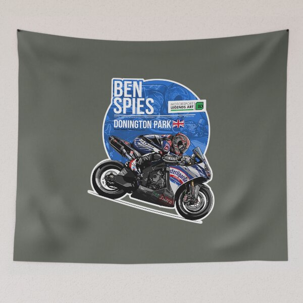 Item preview, Motorcycle Ben Spies - 2009 Donington Park designed and sold by ExocetMerch.