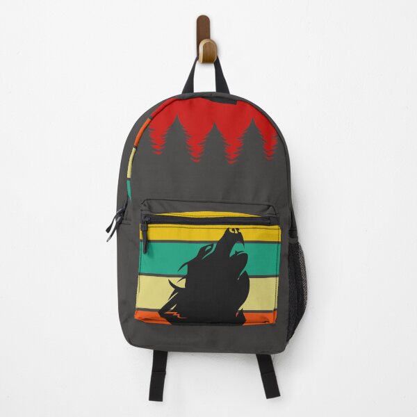 Item preview, Retro Howling Wolf designed and sold by Saige kesl.