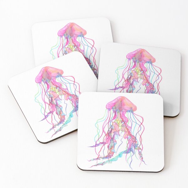 Item preview, Watercolor Jellyfish designed and sold by RoxyTocin.