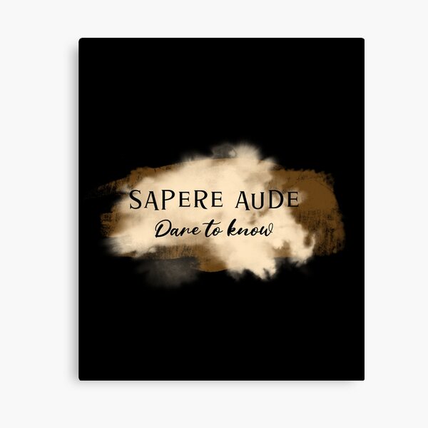 Sapere aude секрет небес перевод