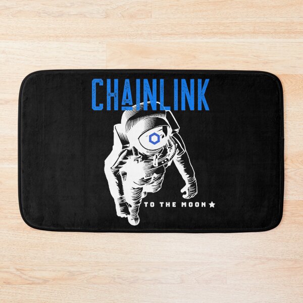 Item preview, Chainlink LINK Cryptocurrency Moon Man designed and sold by Bitcoin-Fashion.