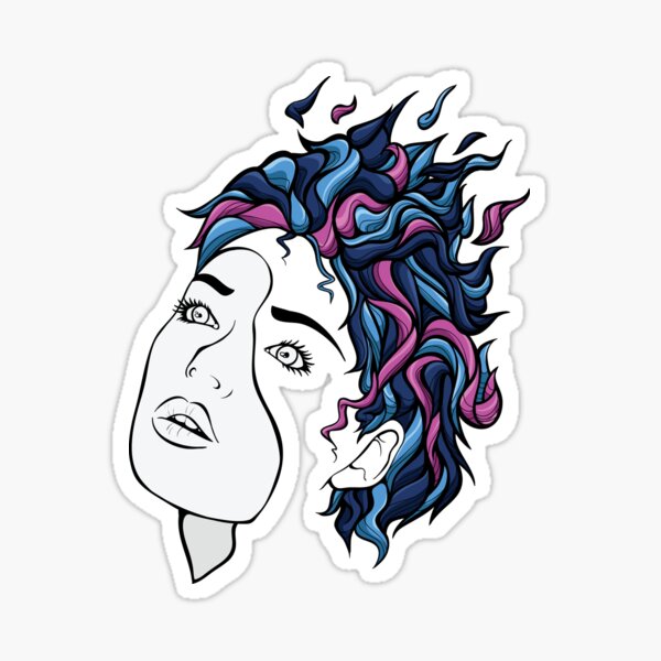 Woman Sticker