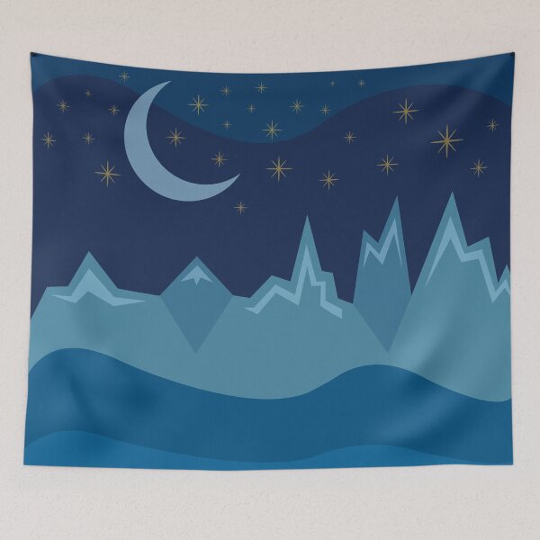 Item preview, Mountains And Stars designed and sold by YAnna9.