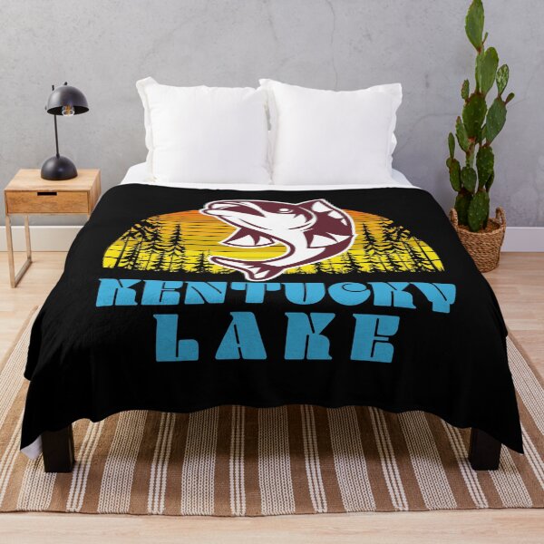 Item preview, Vintage Retro Kentucky Lake Fishing Graphic designed and sold by wdyoungblood.