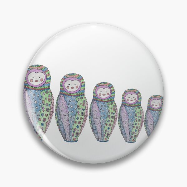 Item preview, Russian Nesting Dolls  designed and sold by ArtChildGalore.
