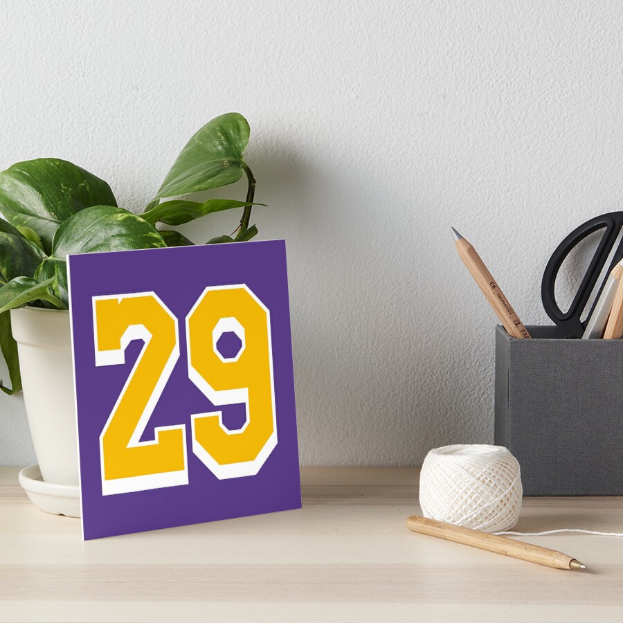 29 Yellow Number Twenty-nine Purple Basketball Jersey Graphic T-Shirt Dress  for Sale by elhefe