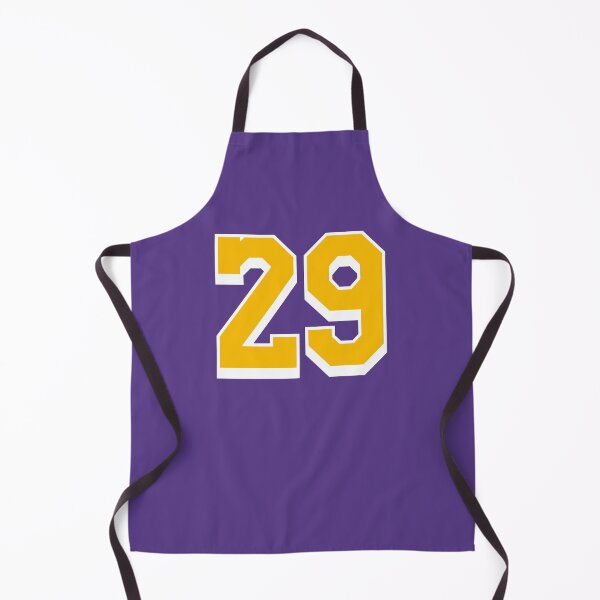 Item preview, 29 Yellow Number Twenty-nine Purple Basketball Jersey designed and sold by elhefe.